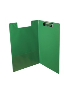 Clipboard dublu plastifiat, A4, verde, OPTIMA - Img 3