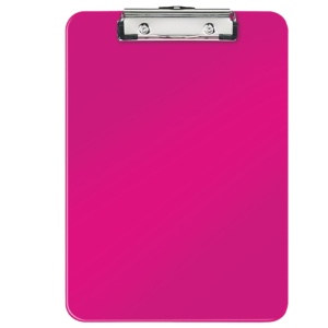 Clipboard simplu A4, roz, WOW LEITZ