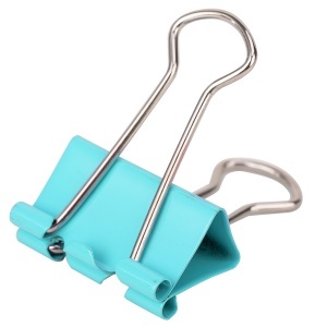Clips color 25 mm, 48 buc./cutie, DELI - Img 2