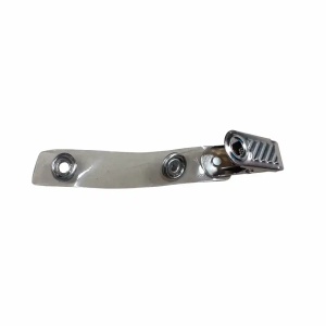 Clips metalic pentru ecuson, 100 buc/cutie