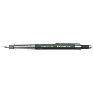 Creion mecanic, varf 0.7 mm, verde, TK-Fine Vario L FABER-CASTELL