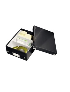 Cutie organizare mica, 220x100x280 mm, negru, LEITZ WOW Click&Store - Img 2