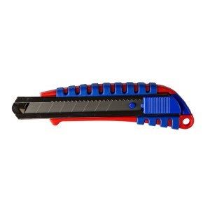 Cutter mare 18 mm cu grip din cauciuc OPTIMA Basic SK7
