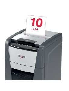 Distrugator documente automat REXEL Optimum 225X, cross cut, 225 coli - Img 3