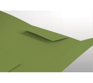 Dosar de carton plic, 320 g/mp, verde, FALKEN - Img 2