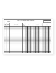 Fisa de cont pentru operatii diverse A4, 100 file/set