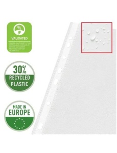 Folii protectie transparente, 100 mic, 25 buc/set, ESSELTE Maxi - Img 3