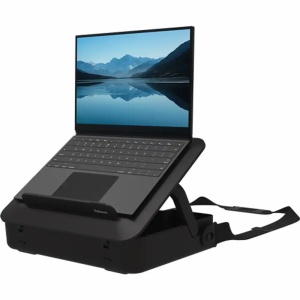 Geanta laptop cu suport inclus, negru, Breyta FELLOWES