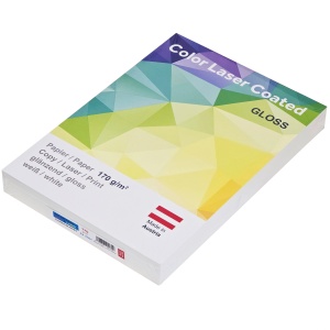 Hartie A4, 170 g/mp, 250 coli/top, Color Laser Coated Glossy