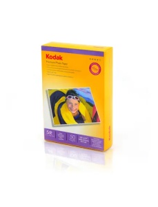 Hartie foto inkjet lucioasa KODAK, 13x18 cm 230 g/mp, 50 coli/top
