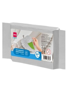 Lut modelaj 500 g, gri, DELI Air