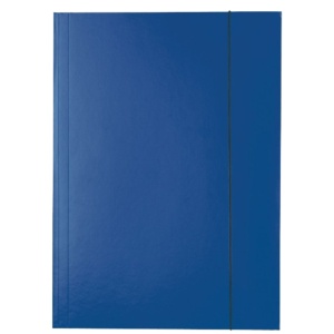 Mapa de carton, cu elastic, A4, bleumarin, ESSELTE Economy