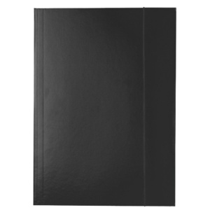 Mapa de carton, cu elastic, A4, negru, ESSELTE Economy