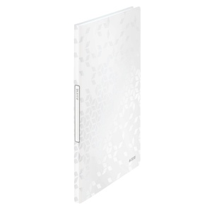 Mapa prezentare cu 20 folii, A4, alb, coperta flexibila, LEITZ WOW