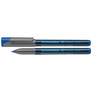 Marker permanent SCHNEIDER Maxx 222 F, albastru