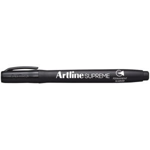 Marker permanent, varf 1.0 mm, negru, ARTLINE Supreme