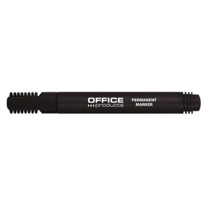 Marker permanent, varf 1-3 mm, negru, OFFICE PRODUCTS