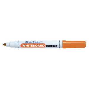 Marker whiteboard, varf 2.5 mm, portocaliu, CENTROPEN 8559