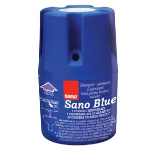 Odorizant solid pentru bazin toaleta SANO, 150g