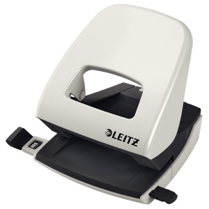 Perforator 30 coli, metal, gri, LEITZ 5008 NeXXt Series - Img 1
