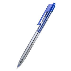 Pix cu mecanism, 0.7mm, albastru, DELI Arrow