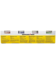 Plastilina modelaj 4 culori, 140gr/culoare, special, EBERHARD FABER - Img 3