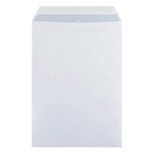 Plic C4 alb siliconic, 229x324 mm, 90 g, 25 buc/set