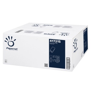 Prosoape pliate in V, PAPERNET V-Fold 417215, 21x24 cm, 2 straturi, 150 buc/set, 20 seturi/bax