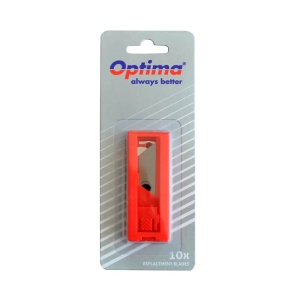 Rezerva cutter mare (18mm), lama trapezoidala, 10 buc/set SK5 OPTIMA