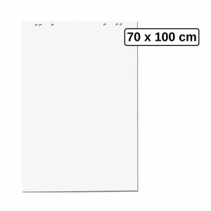 Rezerva hartie flipchart, 70x100cm, 20 coli/top