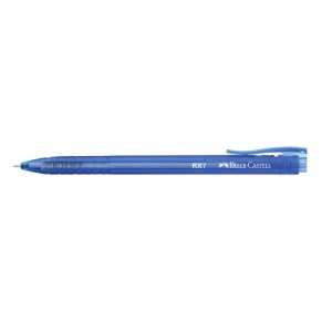 Roller cu gel, varf 0.7 mm, albastru, RX7 FABER-CASTELL - Img 2