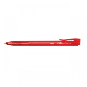 Roller cu gel, varf 0.7 mm, rosu, RX7 FABER-CASTELL - Img 2