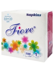 Servetele de masa, 33 x 33 cm, 100 buc/set, FIORE