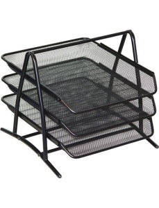 Set 3 tavite documente suprapozabile Mesh