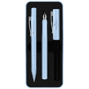 Set cadou stilou si pix, bleu, FABER-CASTELL