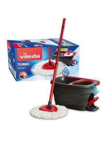 Set galeata cu storcator si mop Turbo Smart VILEDA