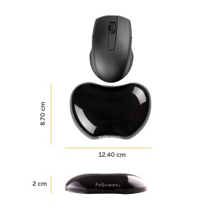 Suport ergonomic pentru incheieturi, negru, FELLOWES - Img 2