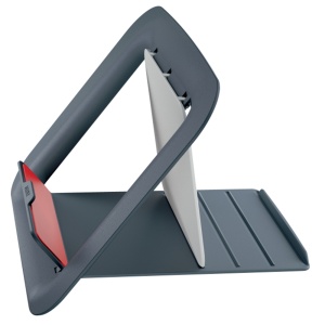 Suport ergonomic pentru laptop LEITZ Cosy - gri antracit