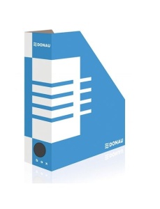 Suport vertical pentru cataloage, A4, 10 cm, albastru, DONAU