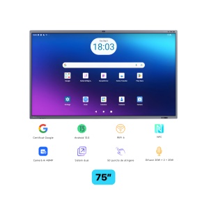 Tabla interactiva HORION 75M6APro, 75 inch, eligibil PNRR-PNRAS