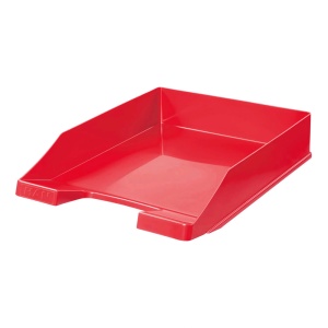 Tavita de birou A4, plastic, rosu, HAN Standard