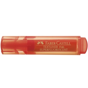Textmarker super-fluorescent, varf 1-5 mm, portocaliu, 1546 FABER-CASTELL - Img 4