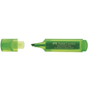 Textmarker super-fluorescent, varf 1-5 mm, verde, 1546 FABER-CASTELL - Img 2