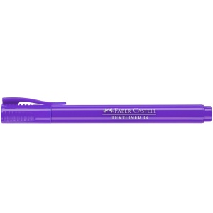 Textmarker, varf tesit 1-4 mm, mov, FABER-CASTELL 38 - Img 4