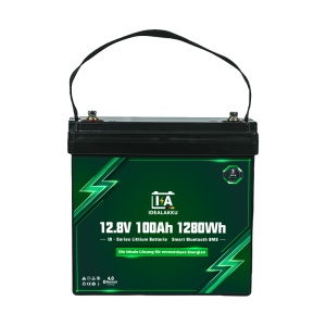 Baterie litiu LiFePO4 12V 100Ah MINI Smart BMS cu Bluetooth - Img 2