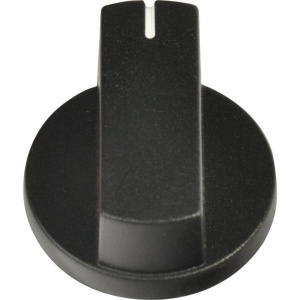 Buton de control, negru, pentru plite si cuptoare Thetford