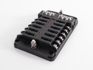 Distribuitor de curent cu suport pentru sigurante cu 12 v - Img 2
