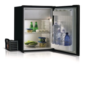 Frigider cu compresor Vitrifrigo 75 l + 10 l, gri, 40 W.