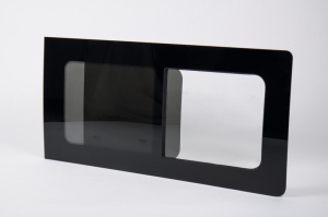 Geam glisant pentru VW Crafter din 2018, 1488x713mm, fata dreapta USA CULISANTA - Img 2