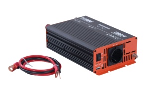 Invertor DC-AC cu Sinus Modificat, 12V-230V, model RONIC KS1000M, 1000W 2000W - Img 5